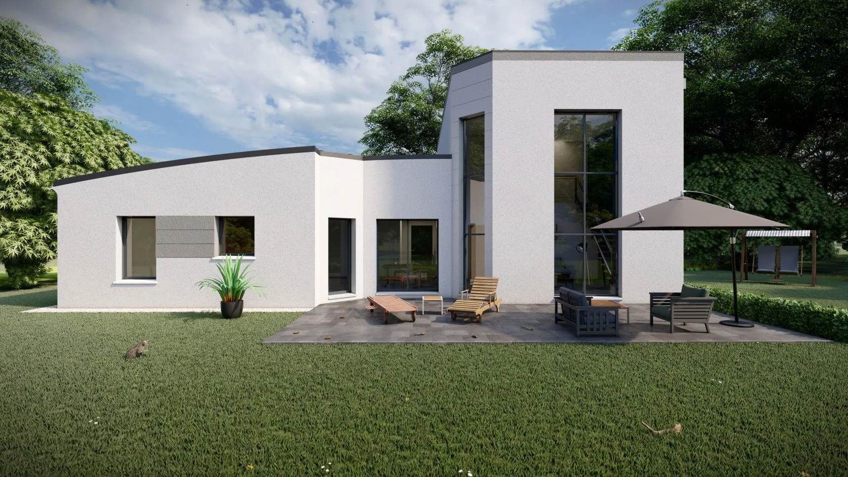 Maison neuve 139 m² à Courville-sur-Eure (28190)