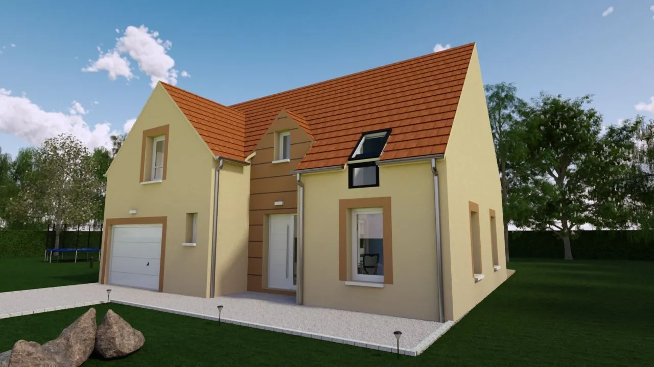 Maison neuve 125 m² à Goussainville (95190)