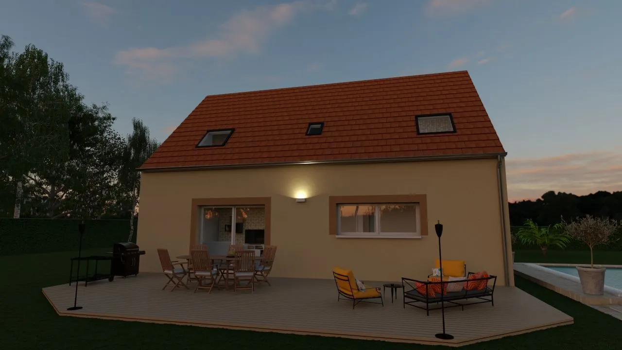 Maison neuve 125 m² à Goussainville (95190)