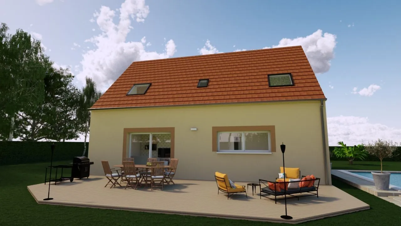 Maison neuve 125 m² à Goussainville (95190)