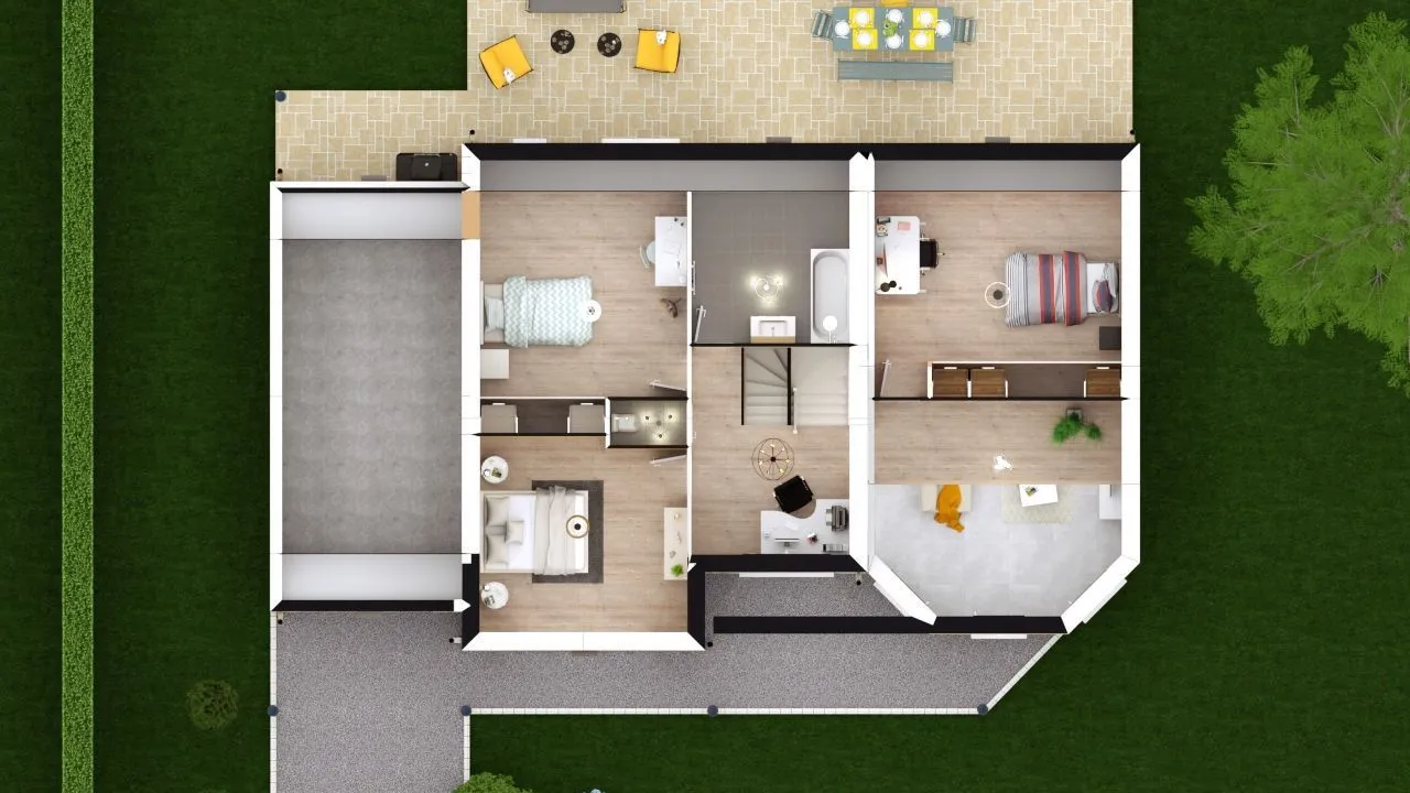Maison neuve 138 m² à Tigeaux (77163)