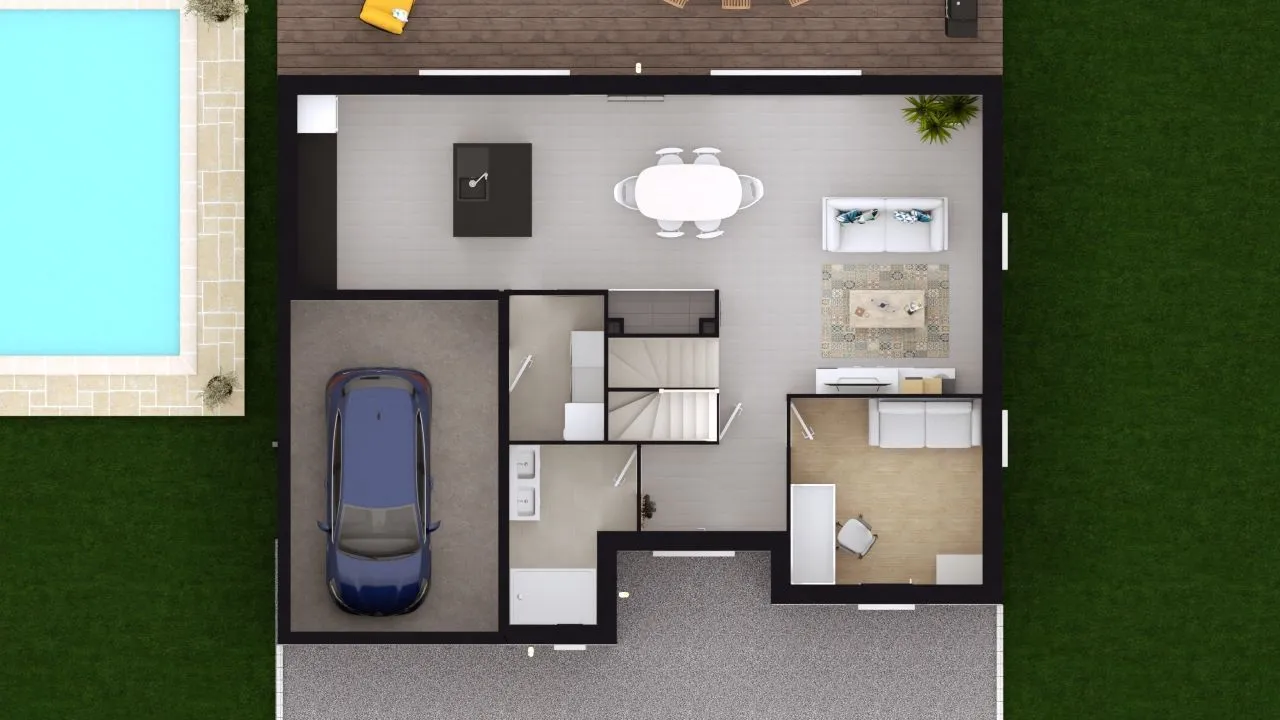 Maison neuve 95 m² à Boutigny (77470)