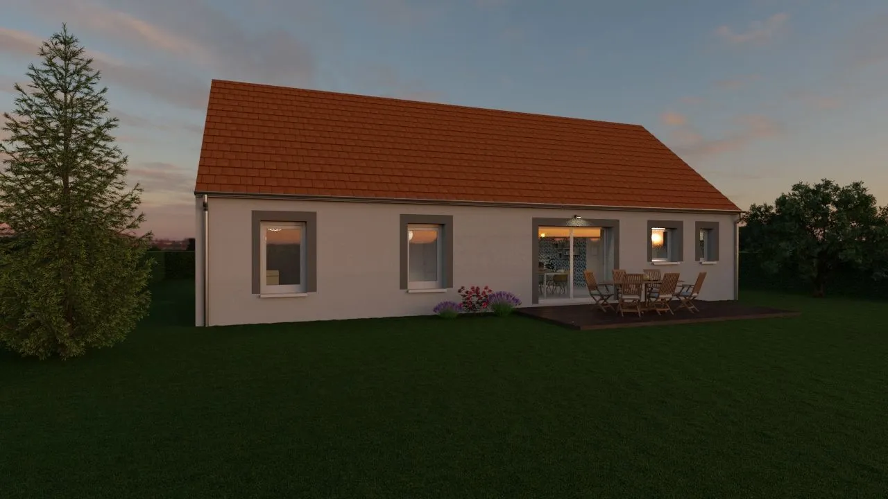 Maison neuve 106 m² à Saint-Mard (77230)
