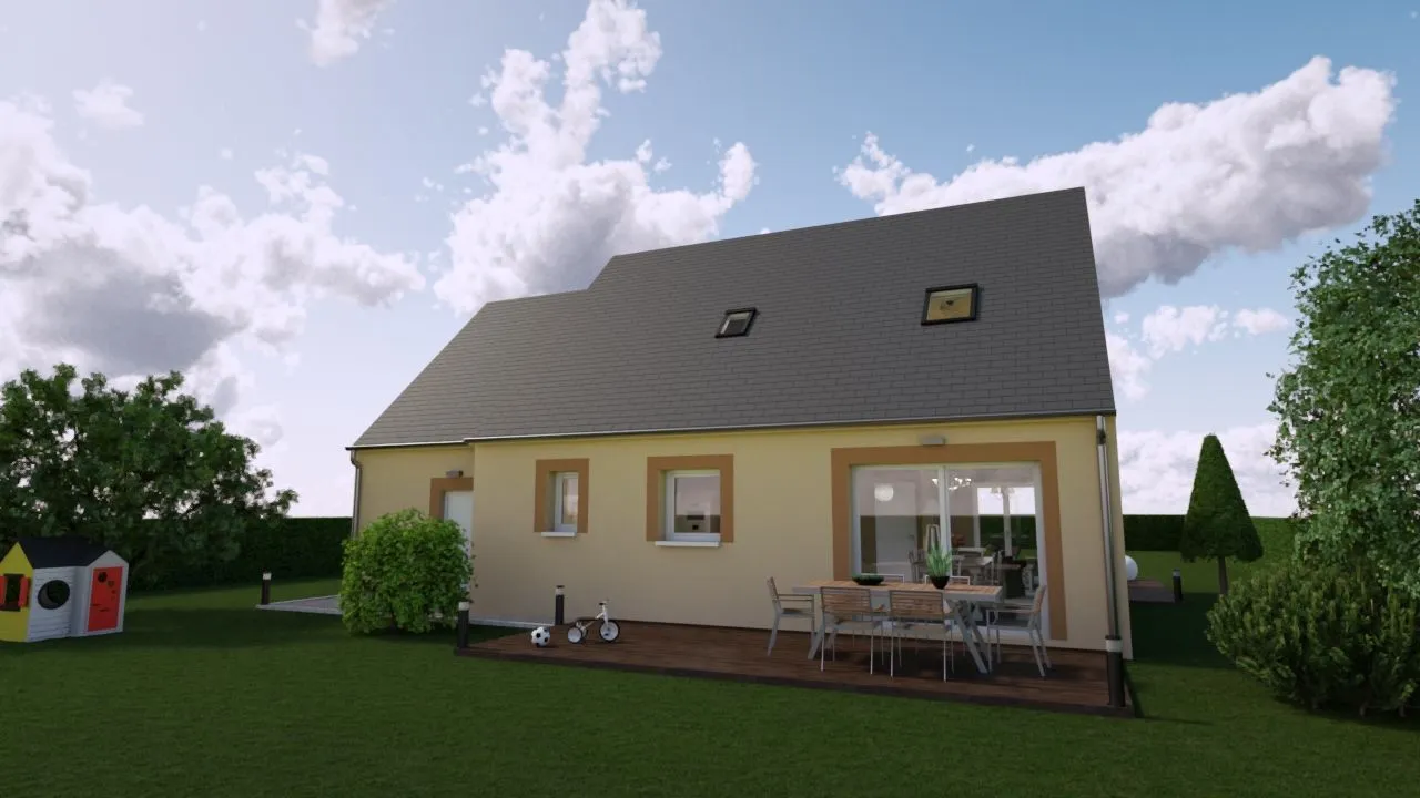 Maison neuve 83 m² à Grisy-Suisnes (77166)