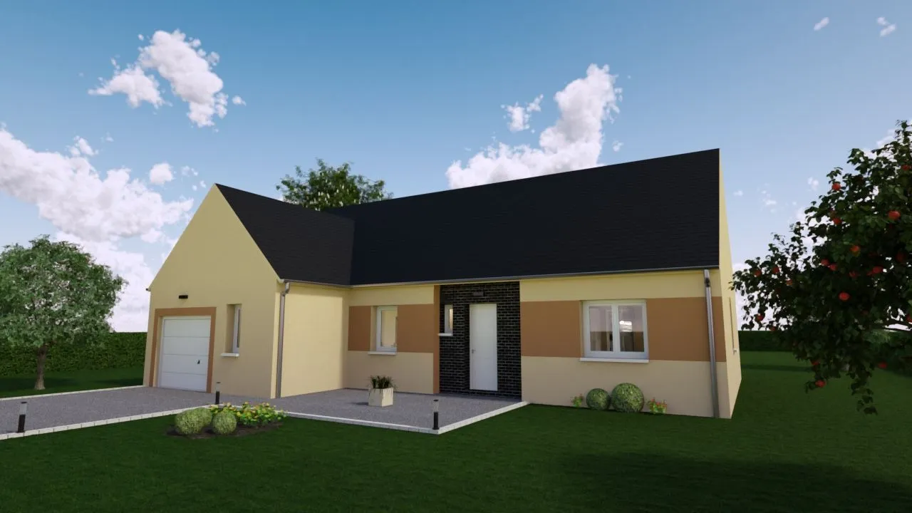 Maison neuve 106 m² à Fresnay-l'Évêque (28310)