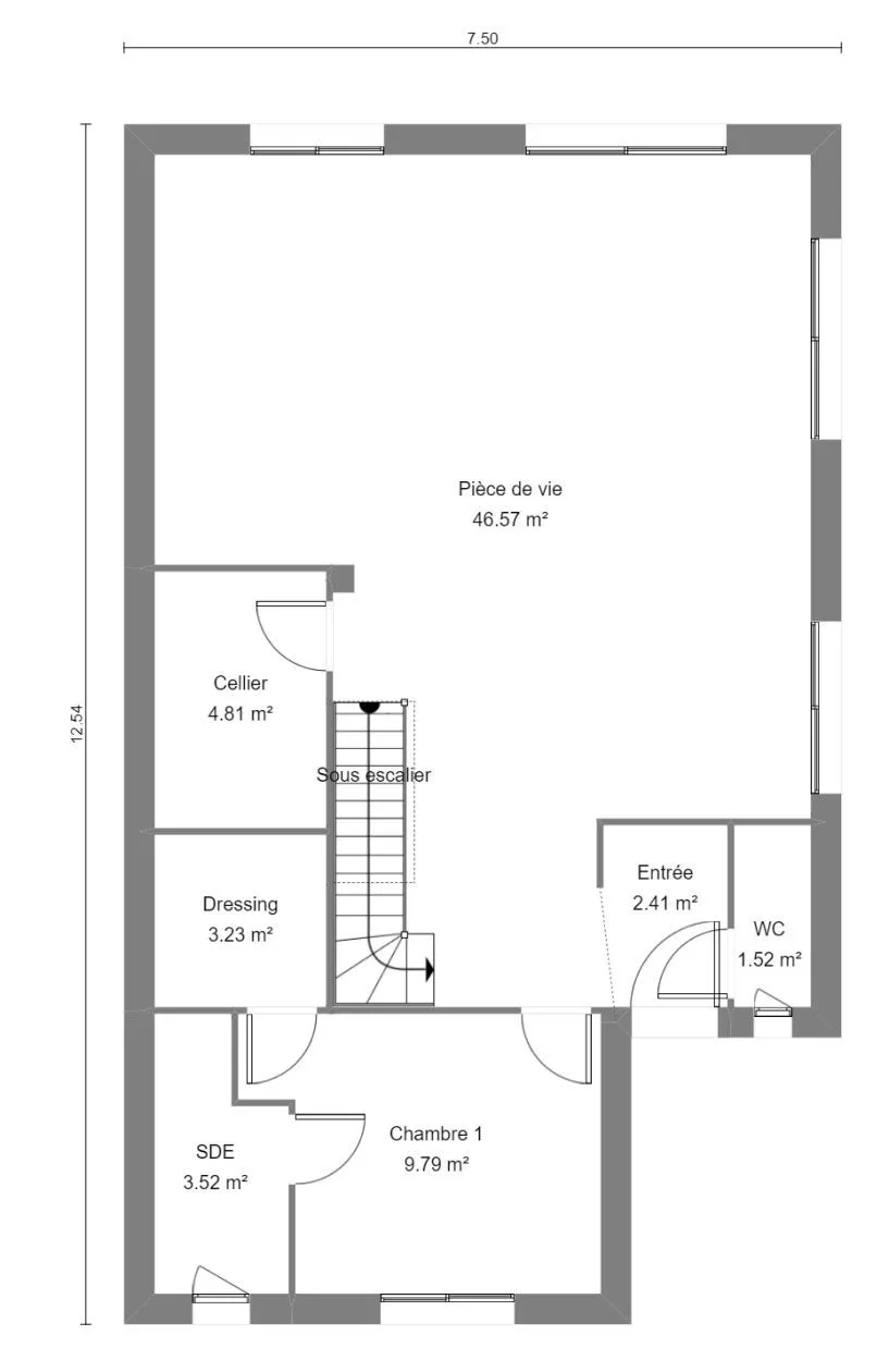 Pyrus-4ch127 — modèle de maison
