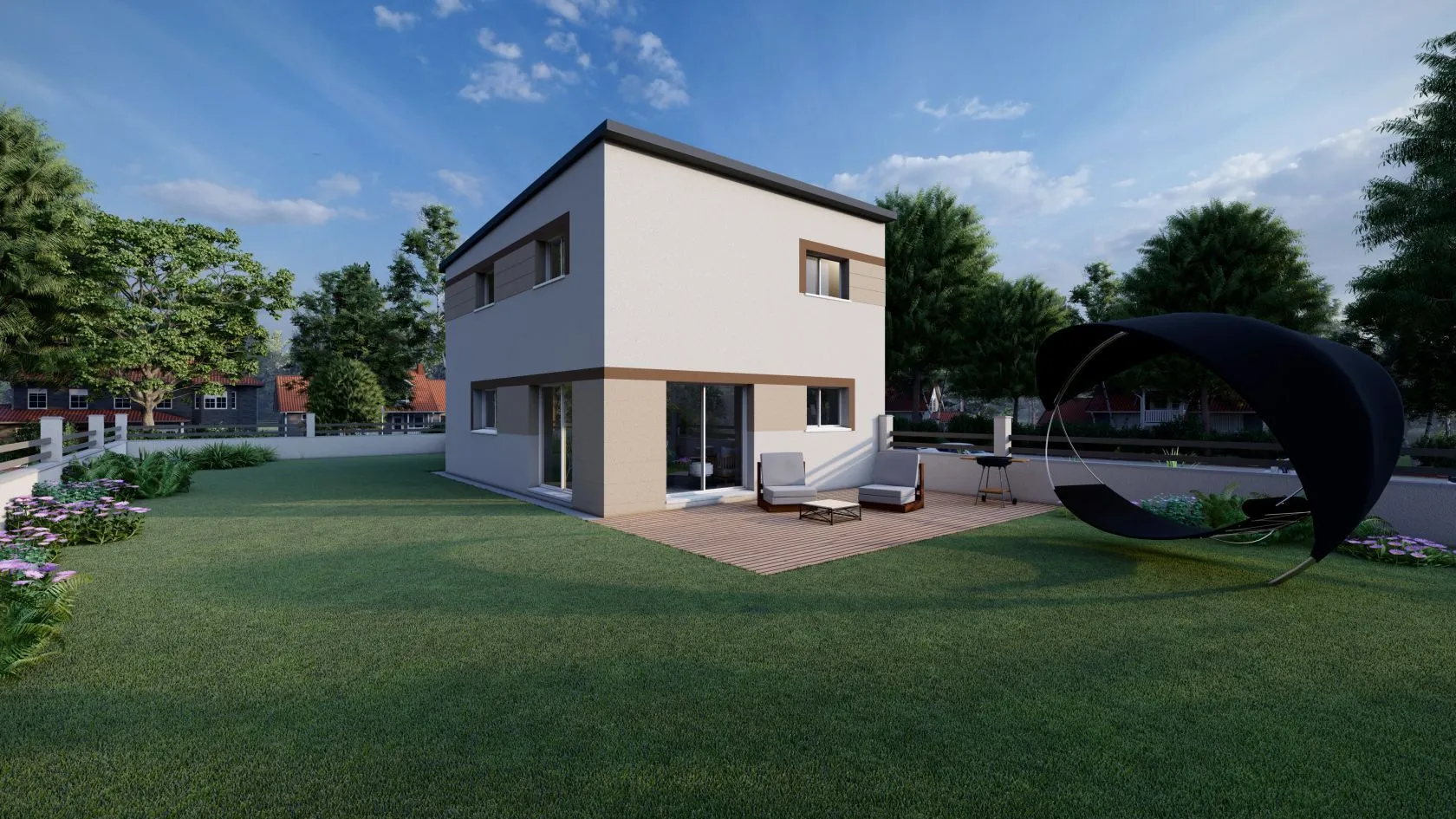 Maison neuve 127 m² à Brie-Comte-Robert (77170)