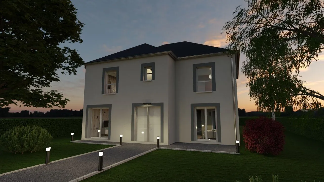 Maison neuve 157 m² à Brie-Comte-Robert (77170)