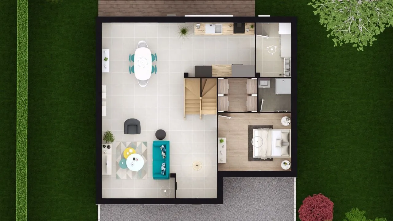 Maison neuve 157 m² à Brie-Comte-Robert (77170)