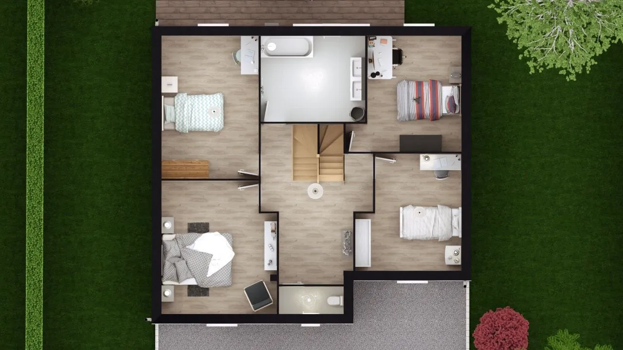 Maison neuve 157 m² à Brie-Comte-Robert (77170)