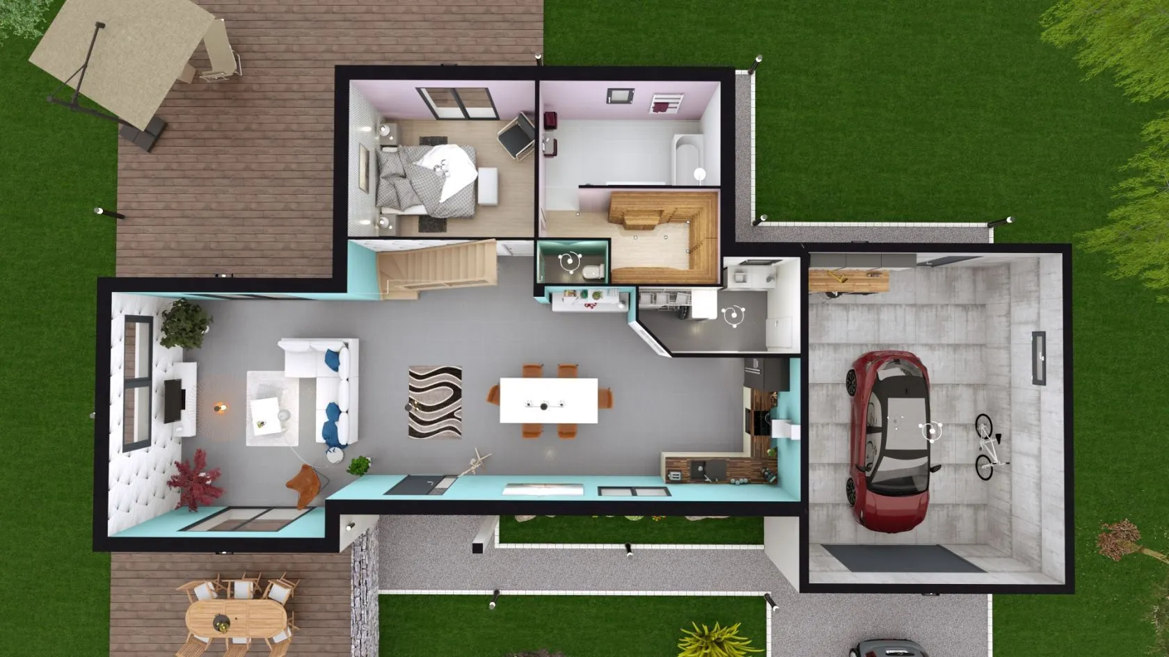 Maison neuve 164 m² à Luzarches (95270)