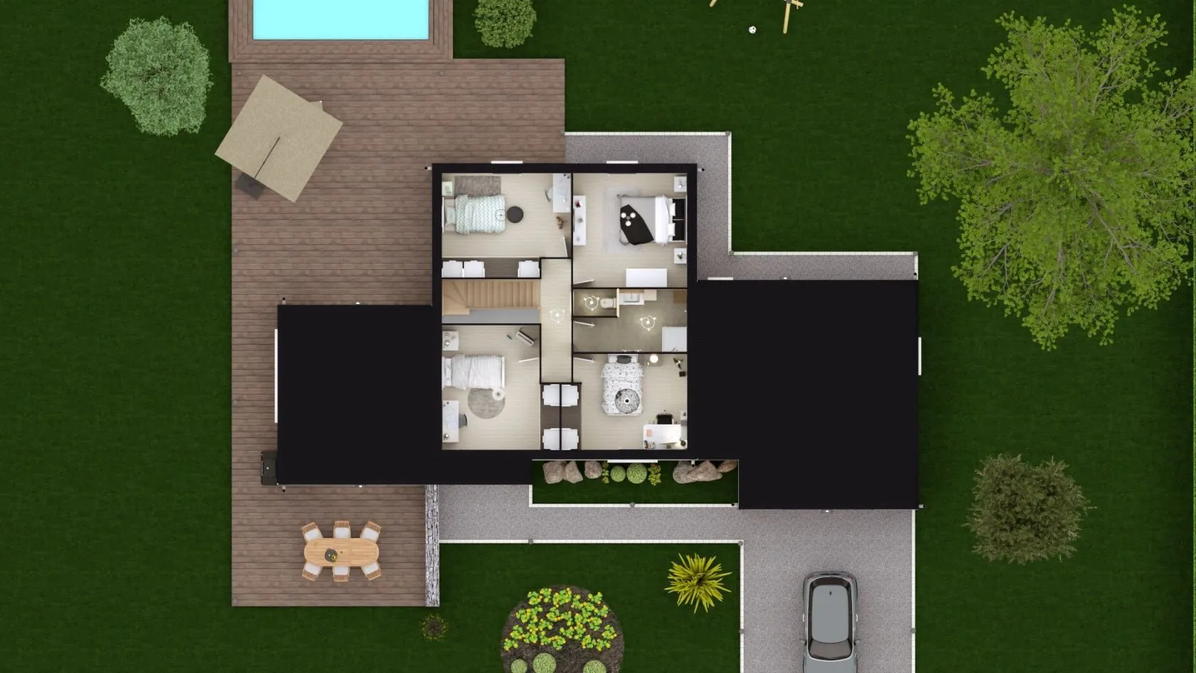 Maison neuve 164 m² à Luzarches (95270)