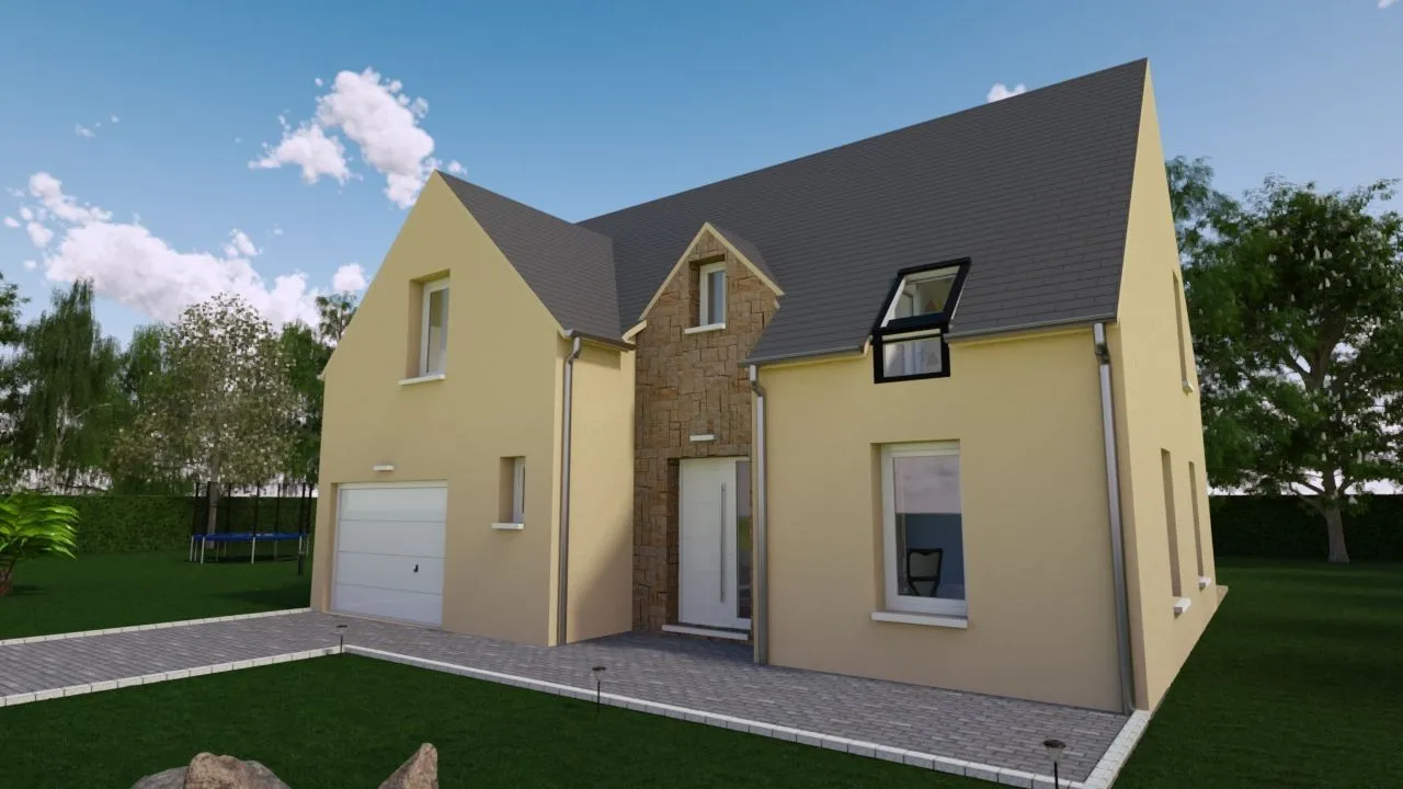 Maison neuve 126 m² à Coutevroult (77580)