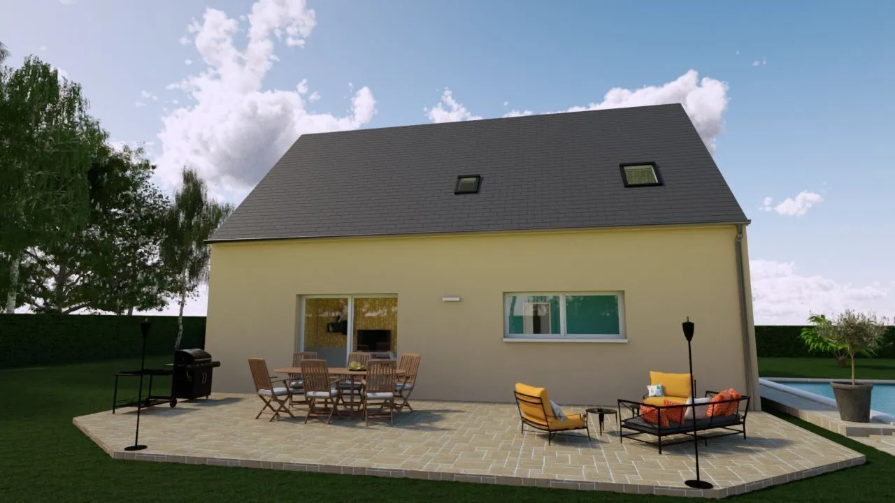 Maison neuve 126 m² à Coutevroult (77580)