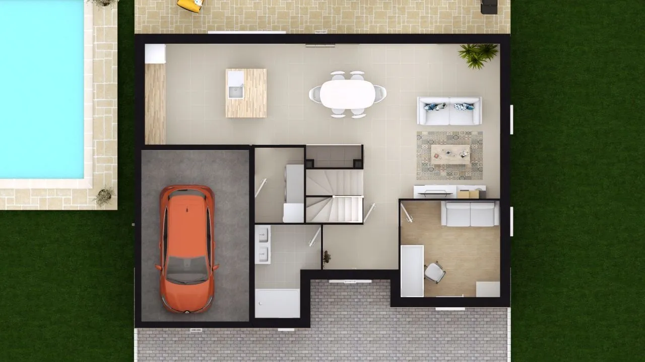 Maison neuve 126 m² à Coutevroult (77580)