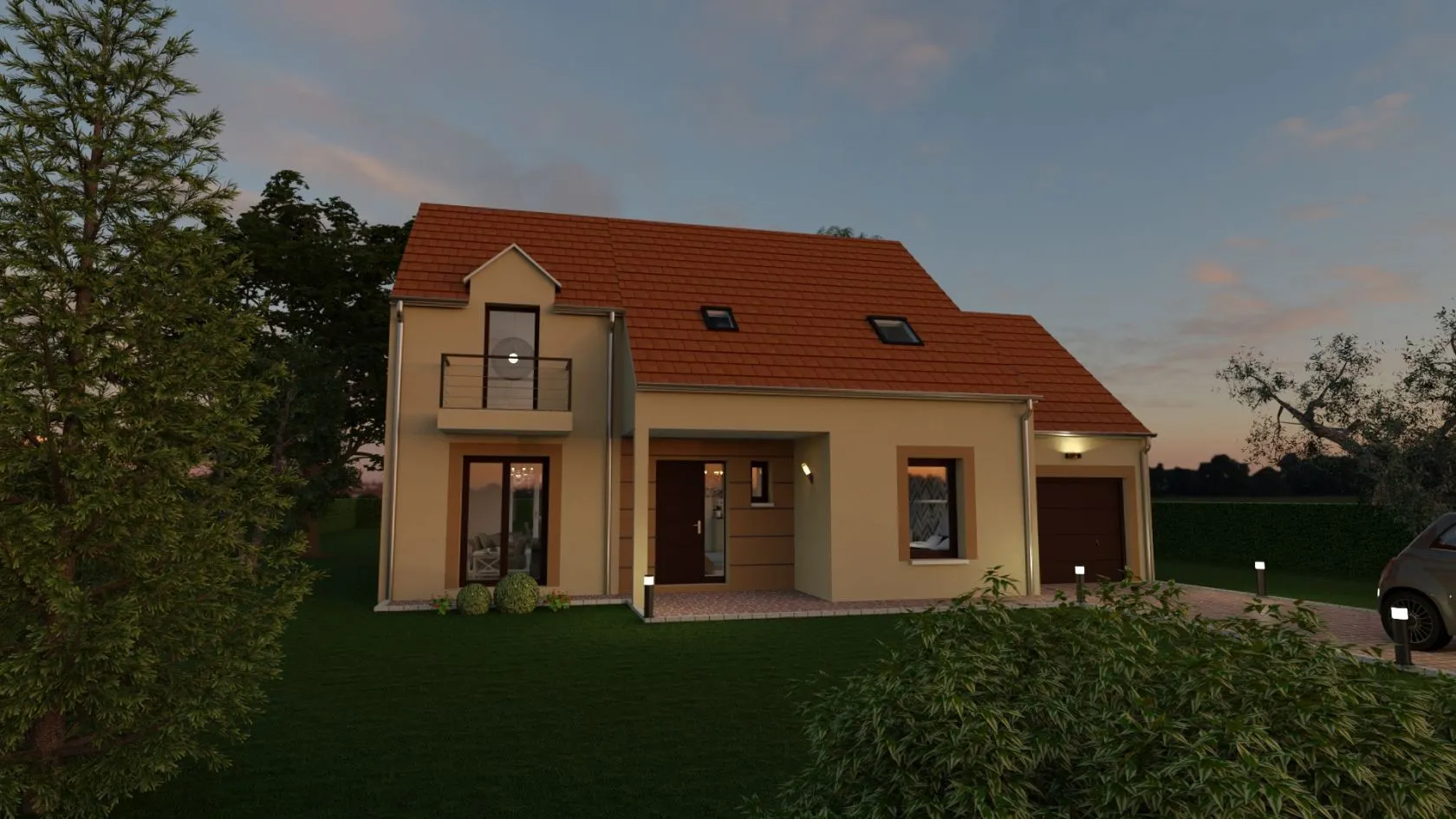 Maison neuve à Tigeaux