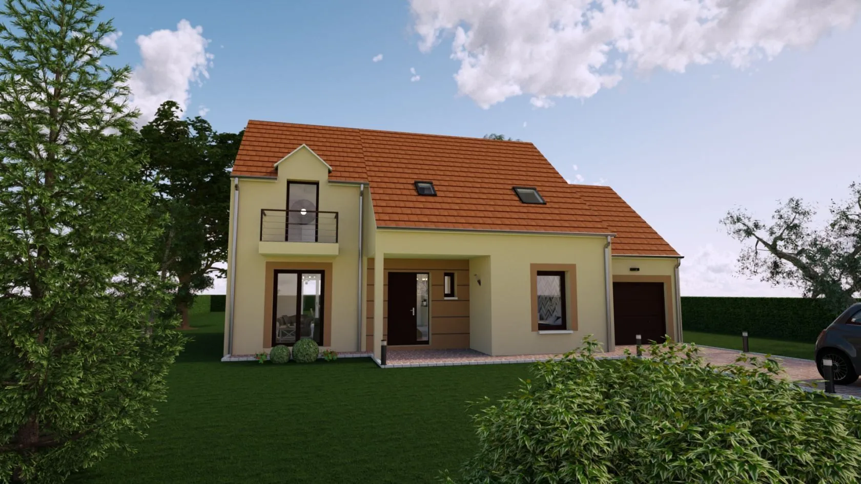Maison neuve 126 m² à Voulangis (77580)