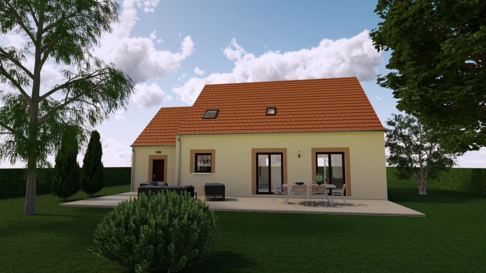 Maison neuve 126 m² à Voulangis (77580)