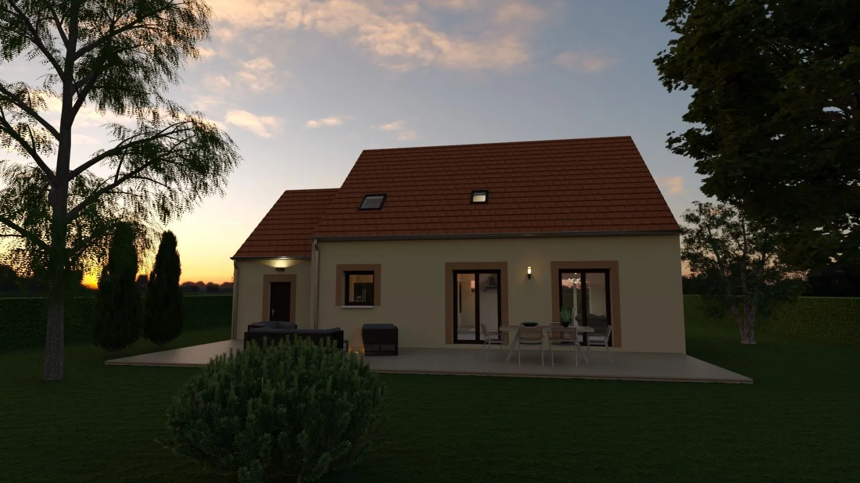 Maison neuve 126 m² à Voulangis (77580)