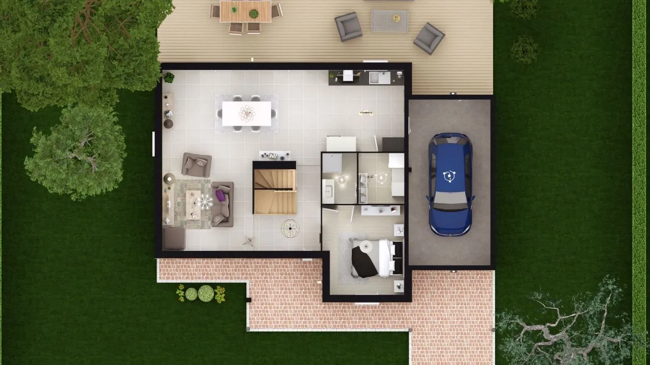 Maison neuve 126 m² à Voulangis (77580)
