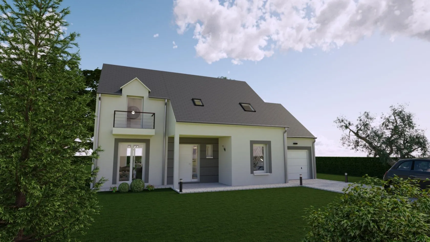 Maison neuve 126 m² à Nemours (77140)