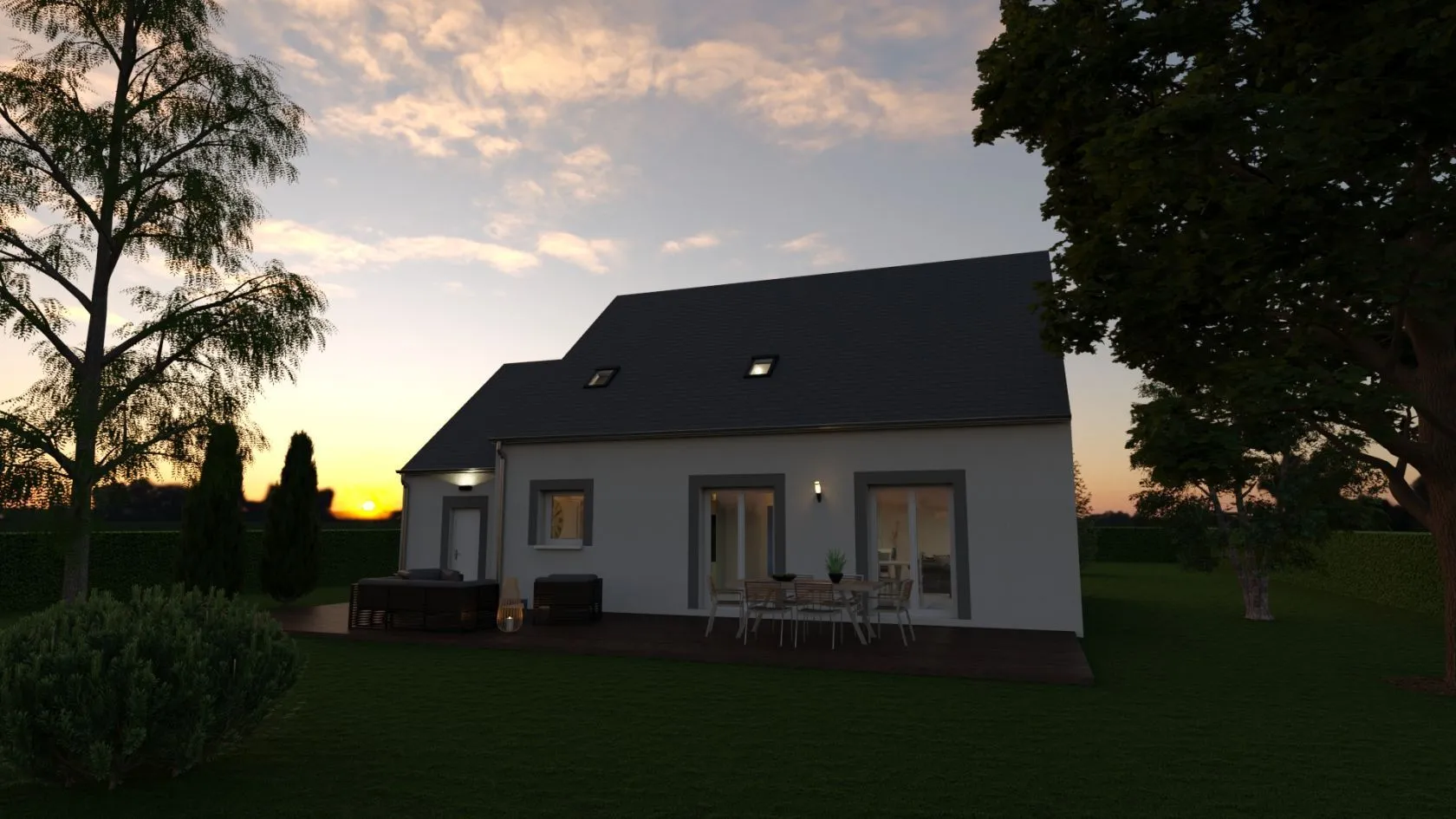 Maison neuve 126 m² à Nemours (77140)