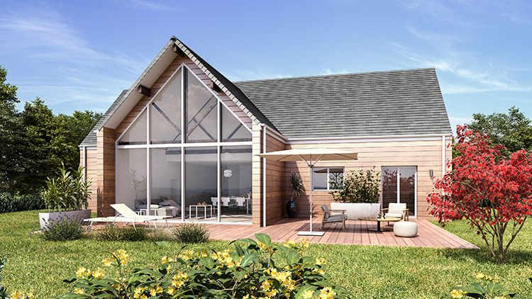 Une maison avec terrasse, rien de tel pour l'été