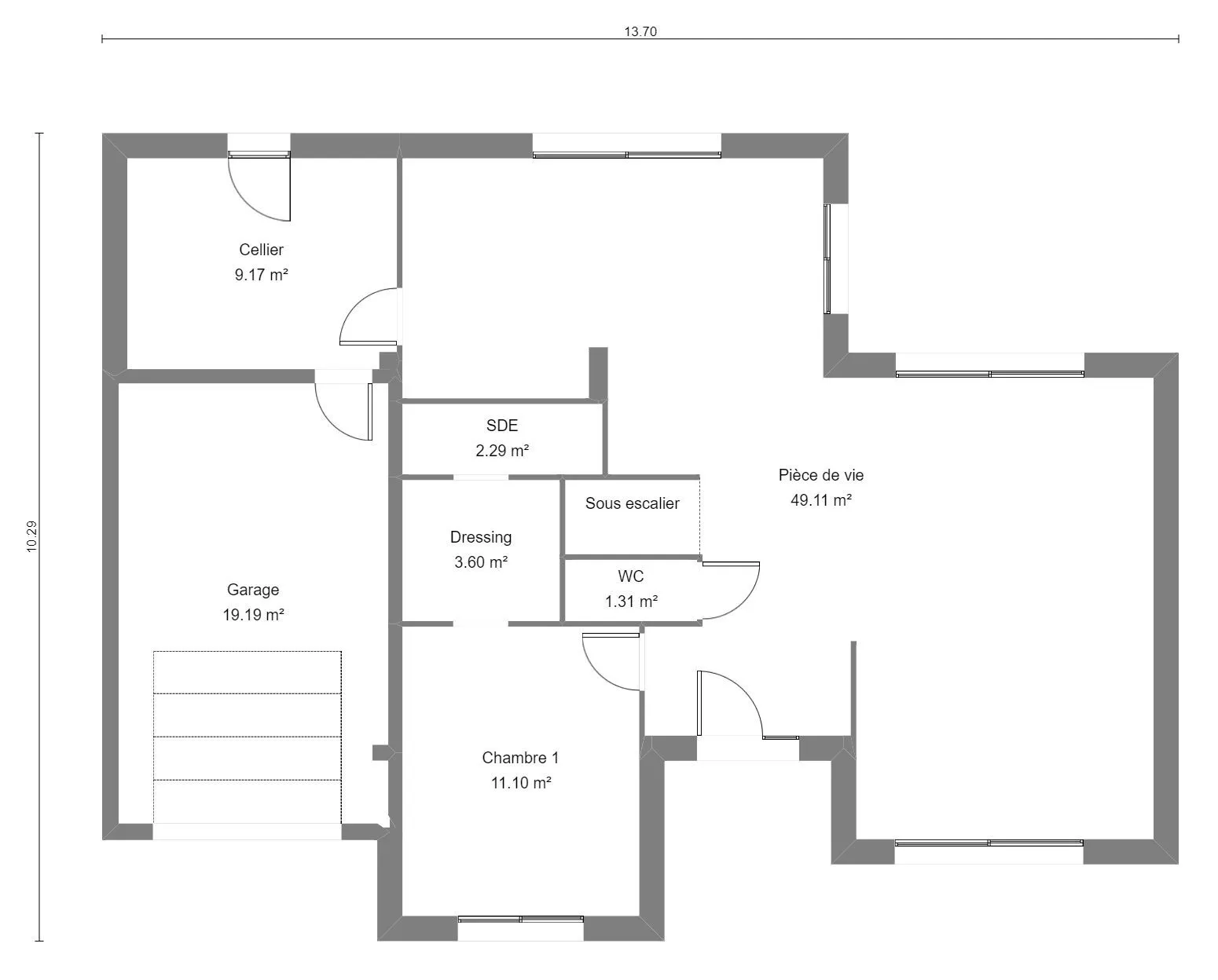 Adonis-4ch139 — modèle de maison