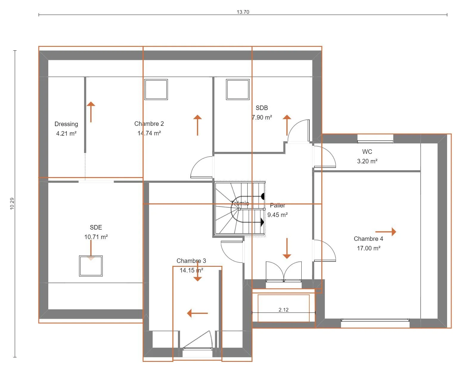 Adonis-4ch139 — modèle de maison