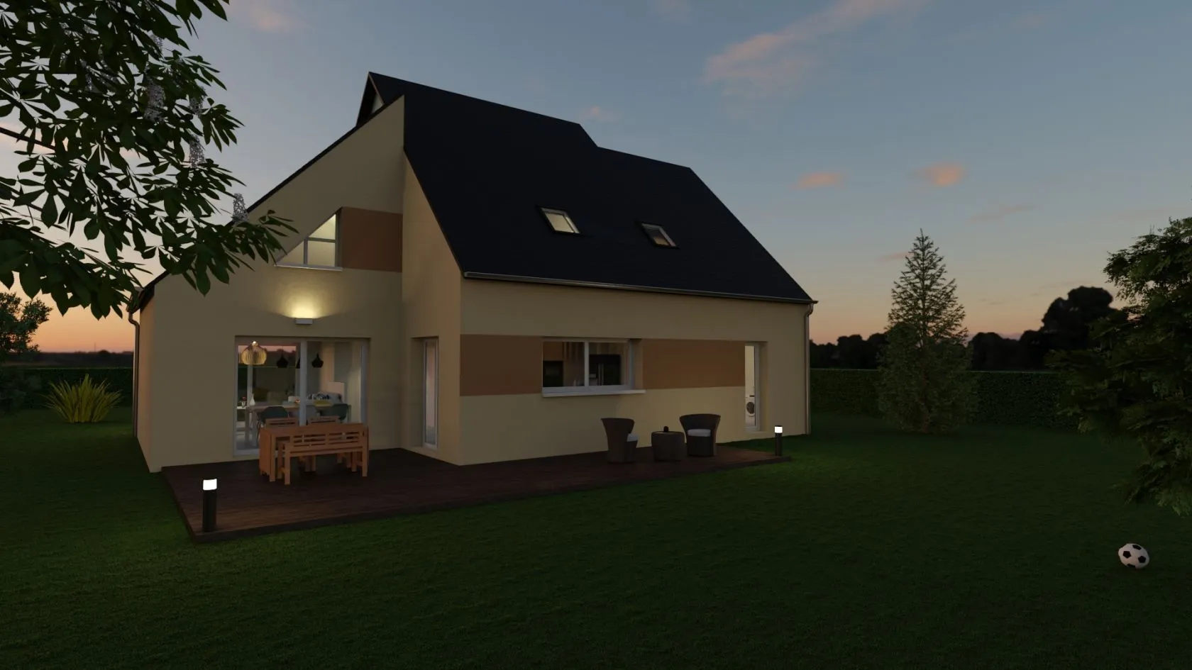 Maison neuve 139 m² à Chelles (77500)