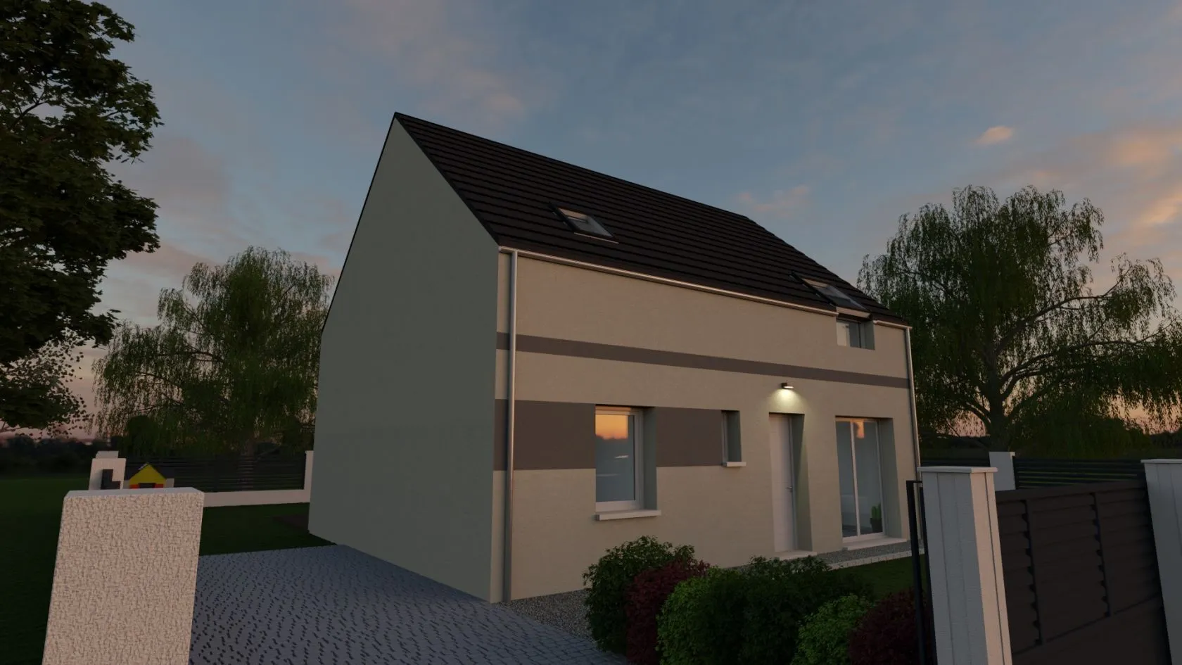 Maison neuve 96 m² à Vaugrigneuse (91640)