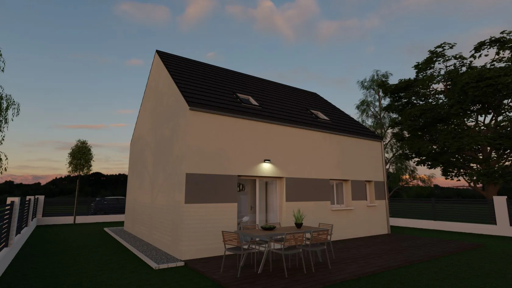 Maison neuve 96 m² à Vaugrigneuse (91640)