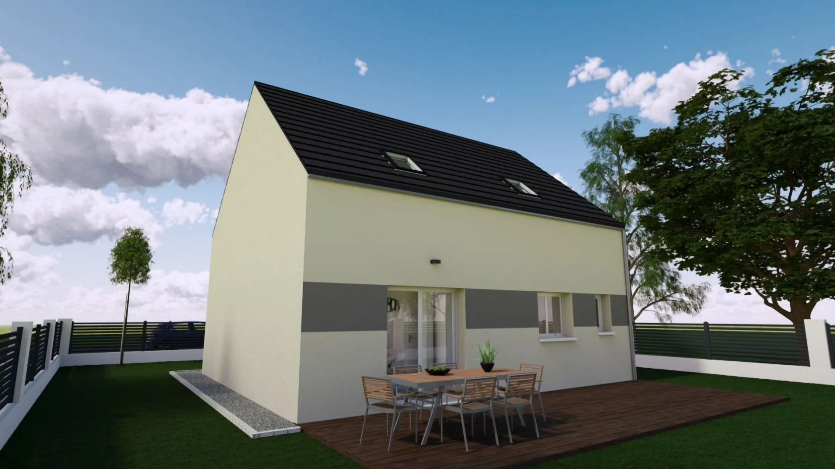 Maison neuve 96 m² à Vaugrigneuse (91640)