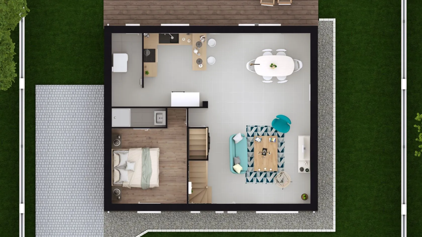 Maison neuve 96 m² à Vaugrigneuse (91640)