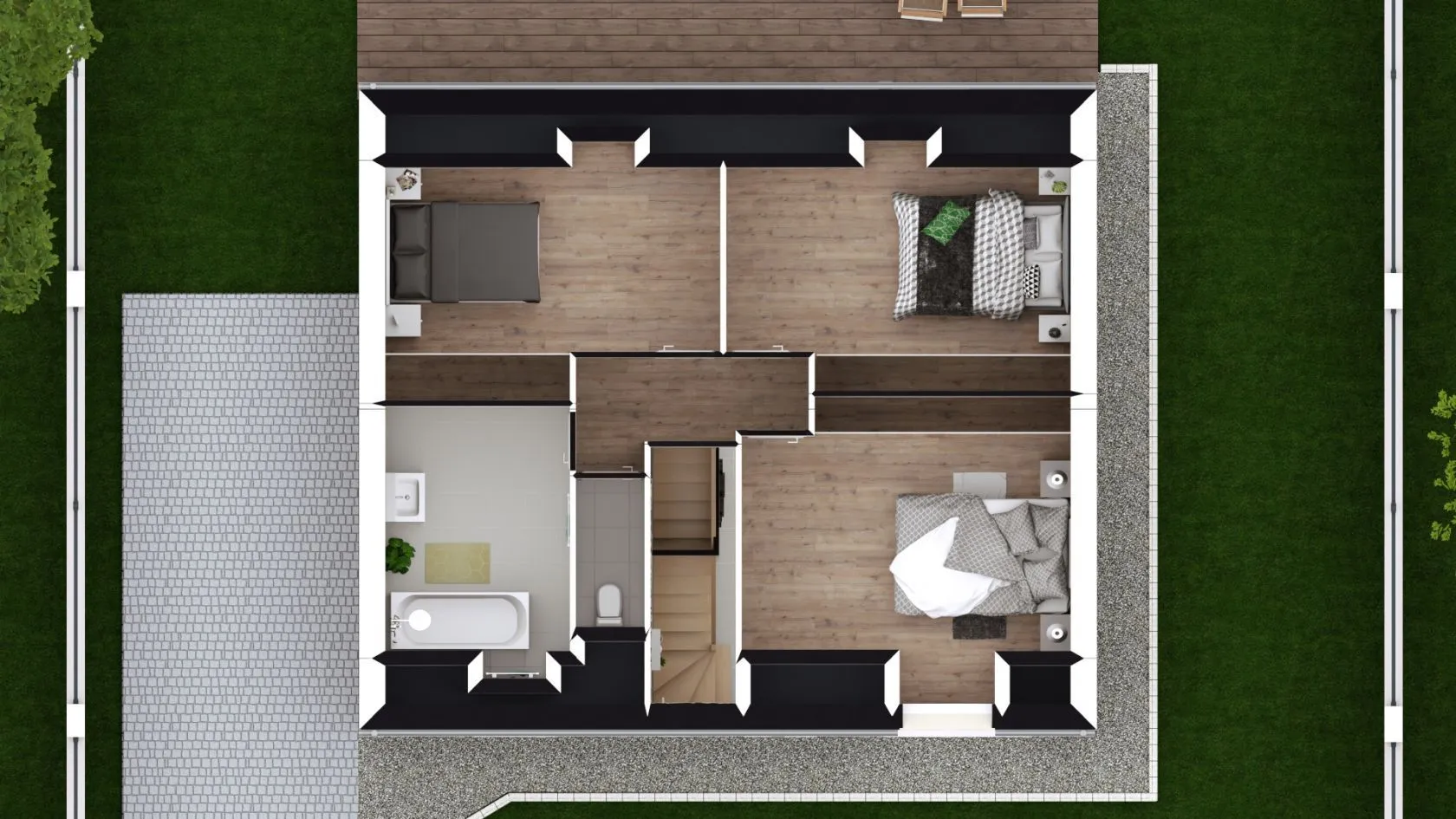 Maison neuve 96 m² à Vaugrigneuse (91640)