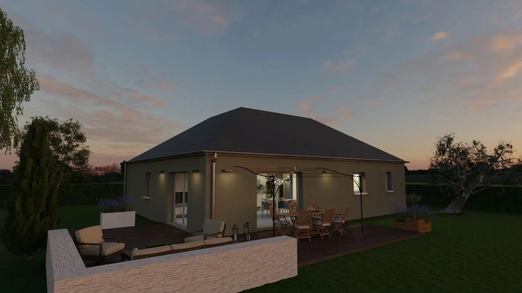 Maison neuve 90 m² à Meaux (77100)