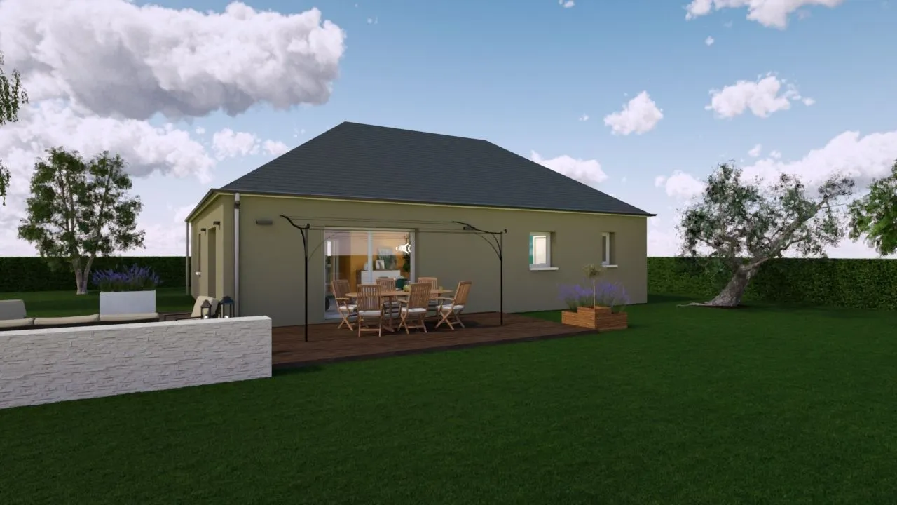 Maison neuve 90 m² à Meaux (77100)