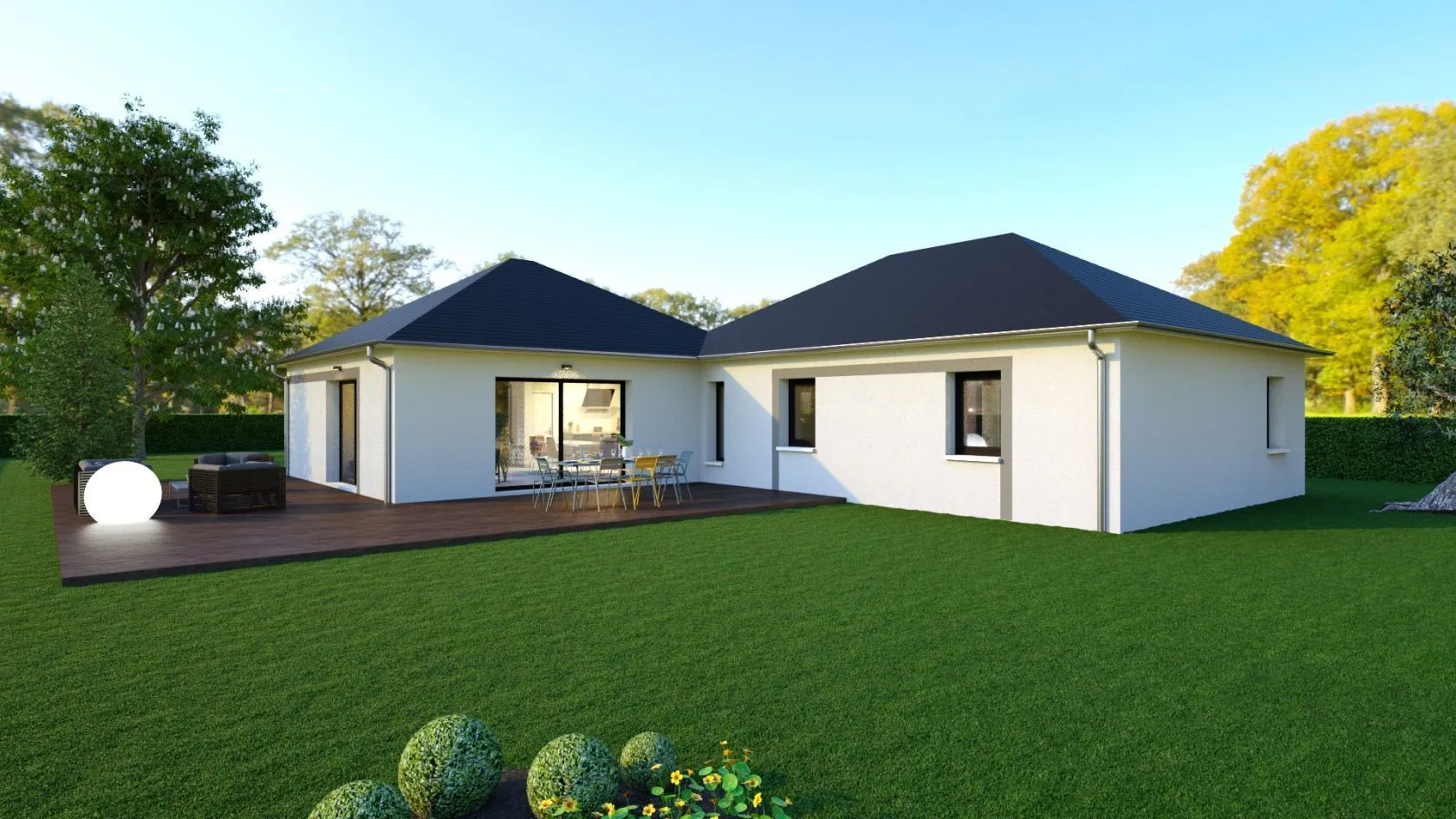Maison neuve 130 m² à Montévrain (77144)