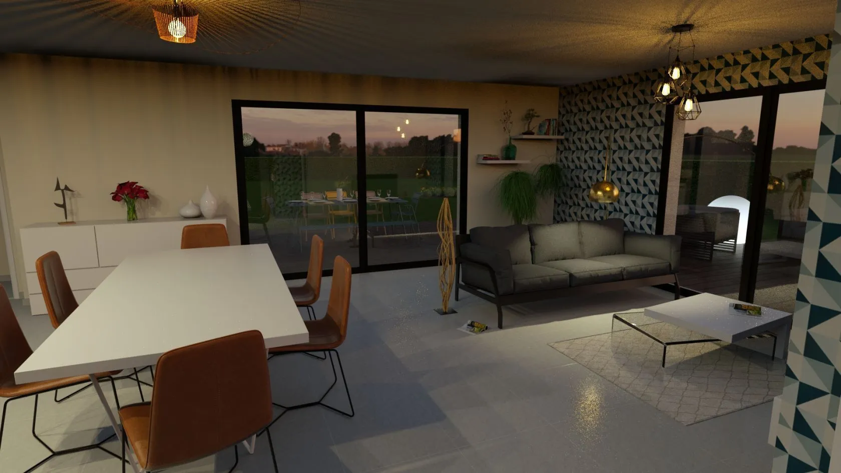 Maison neuve 130 m² à Montévrain (77144)