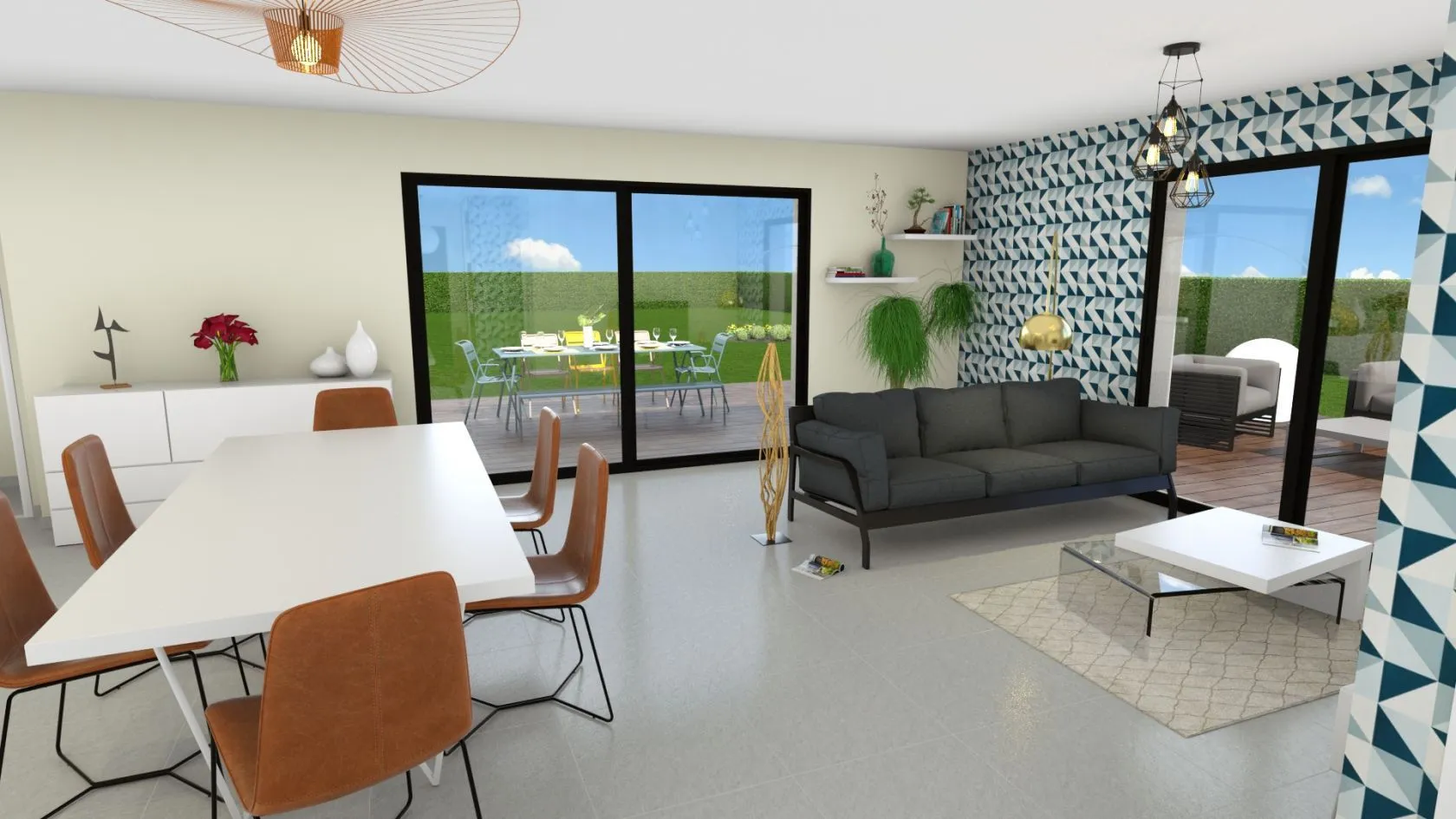 Maison neuve 130 m² à Montévrain (77144)