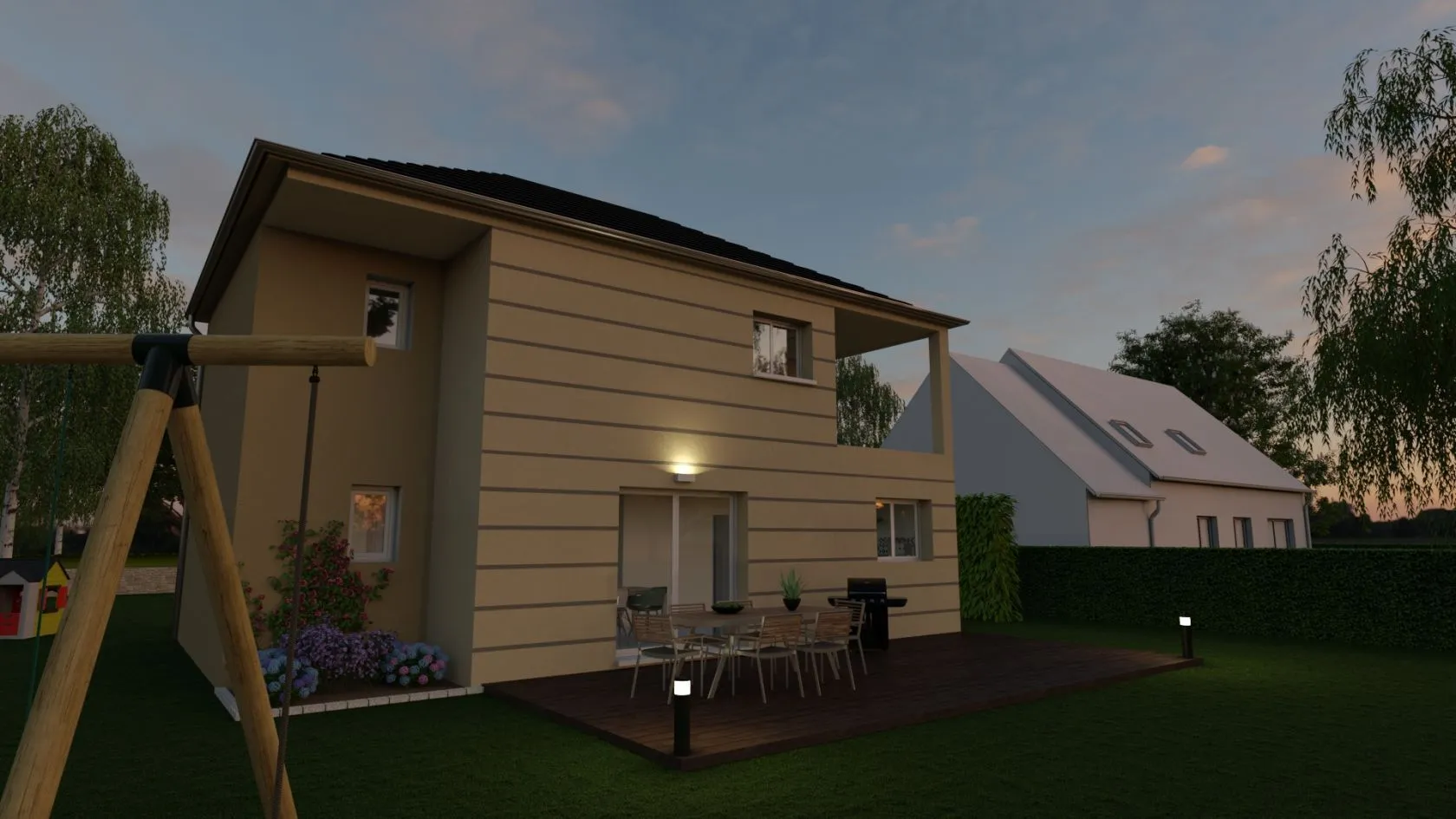 Maison neuve 134 m² à Melun (77000)
