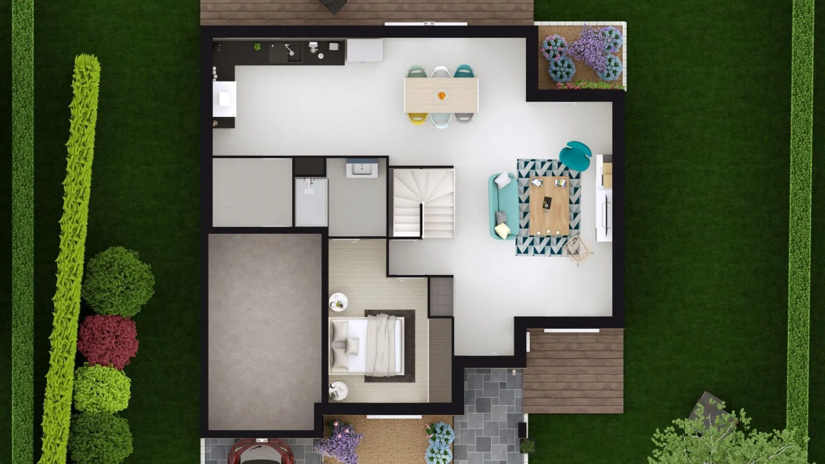 Maison neuve 134 m² à Melun (77000)