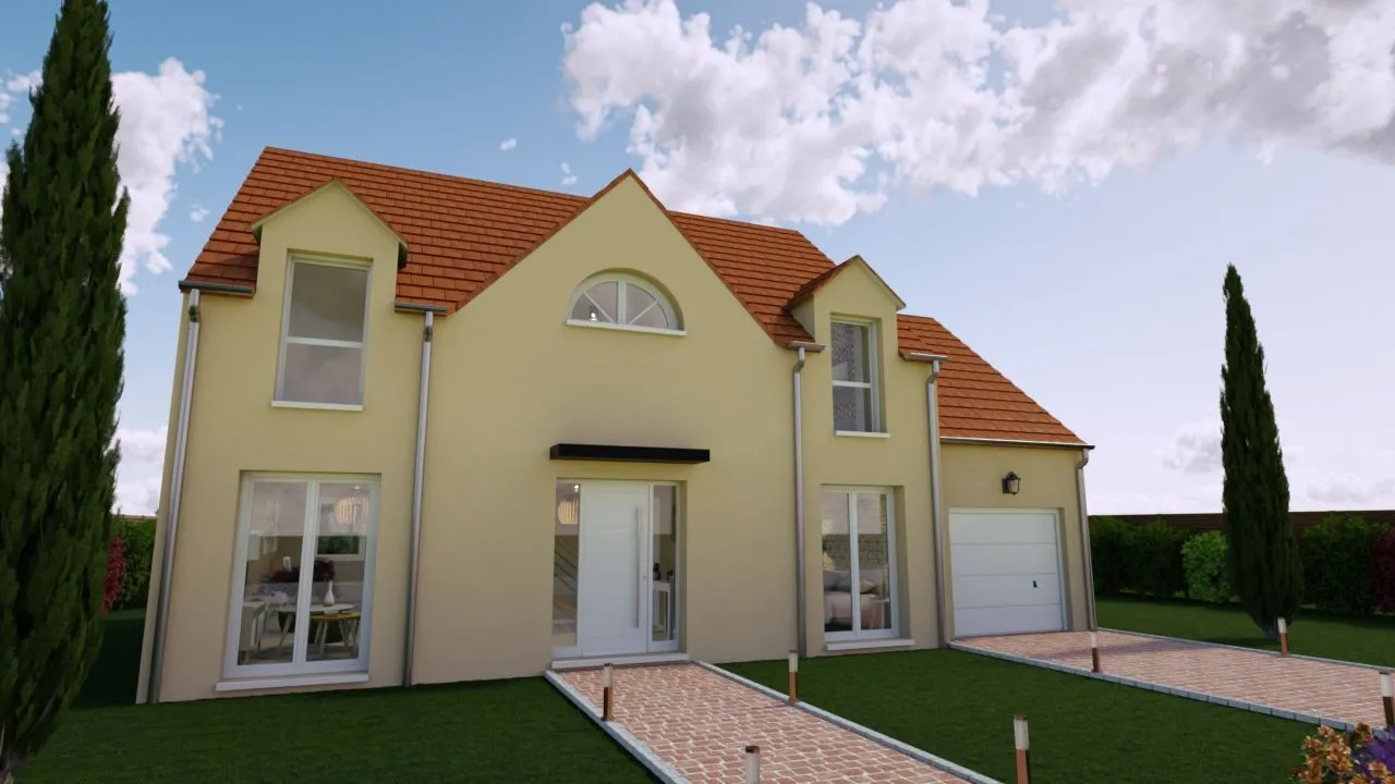 Maison neuve 133 m² à Nemours (77140)