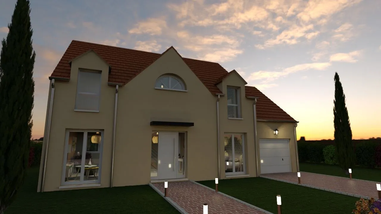 Maison neuve 133 m² à Nemours (77140)