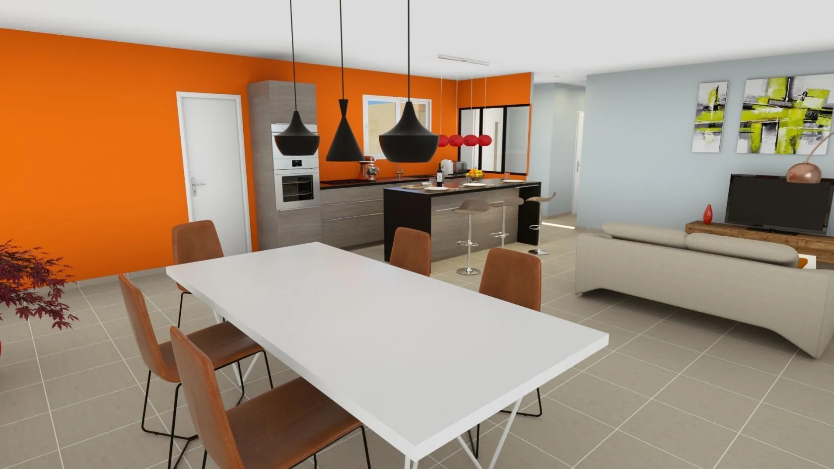 Maison neuve 126 m² à Rueil-Malmaison (92500)