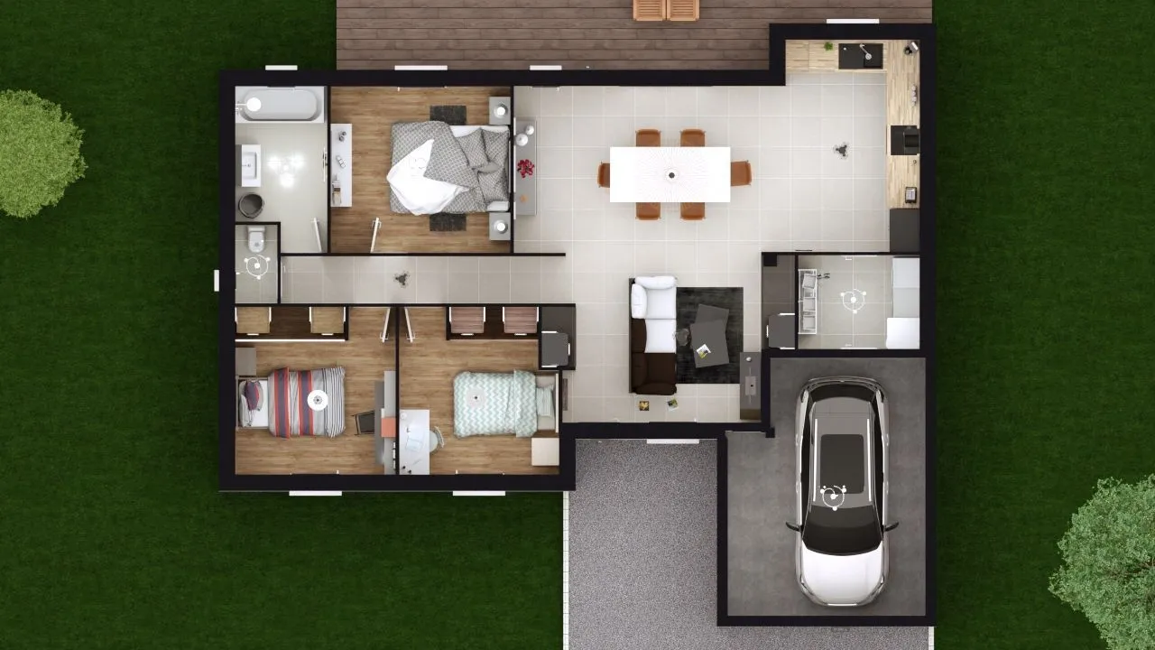 Maison neuve 86 m² à Orsay (91400)