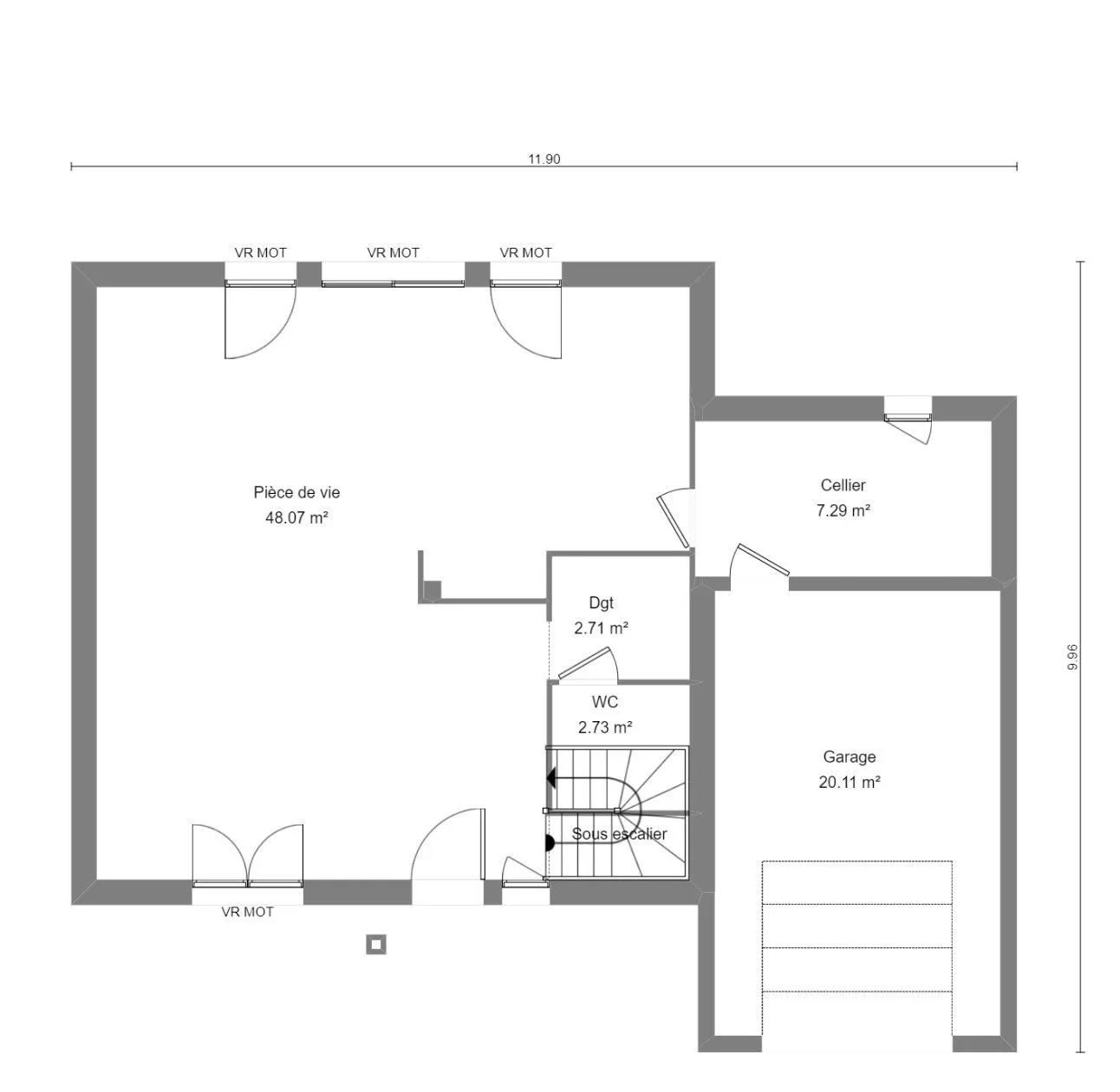 Fuschia-4ch131 — modèle de maison