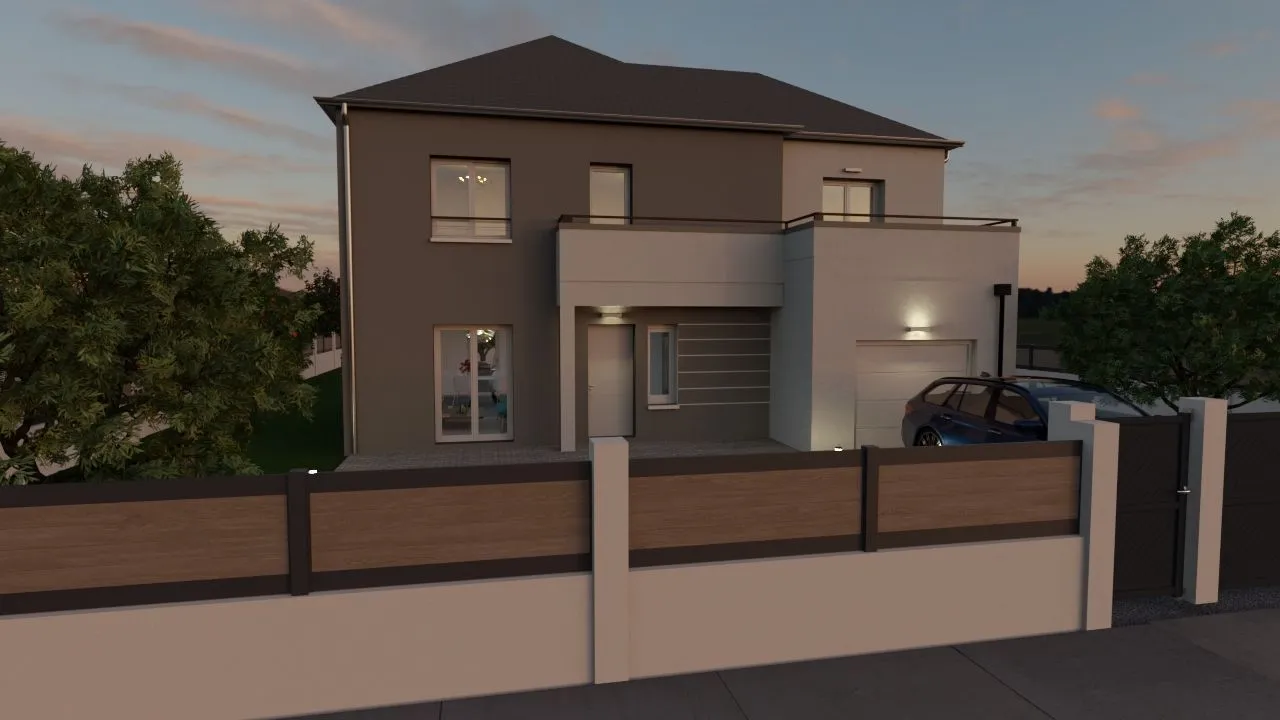 Maison neuve 131 m² à Chartres (28000)