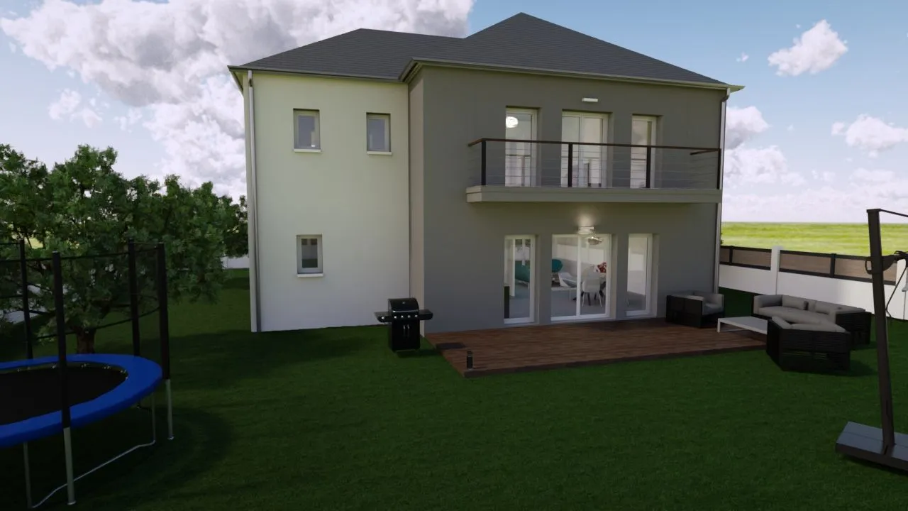 Maison neuve 131 m² à Chartres (28000)