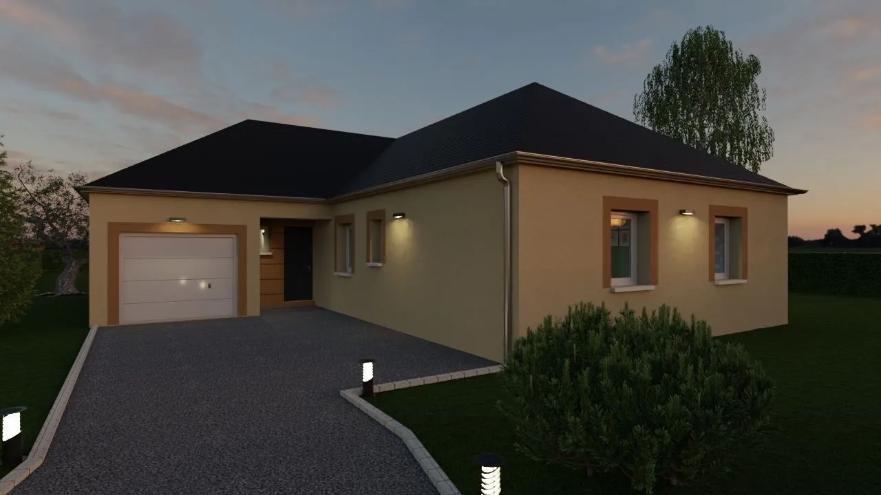 Maison neuve 117 m² à Guignes (77390)